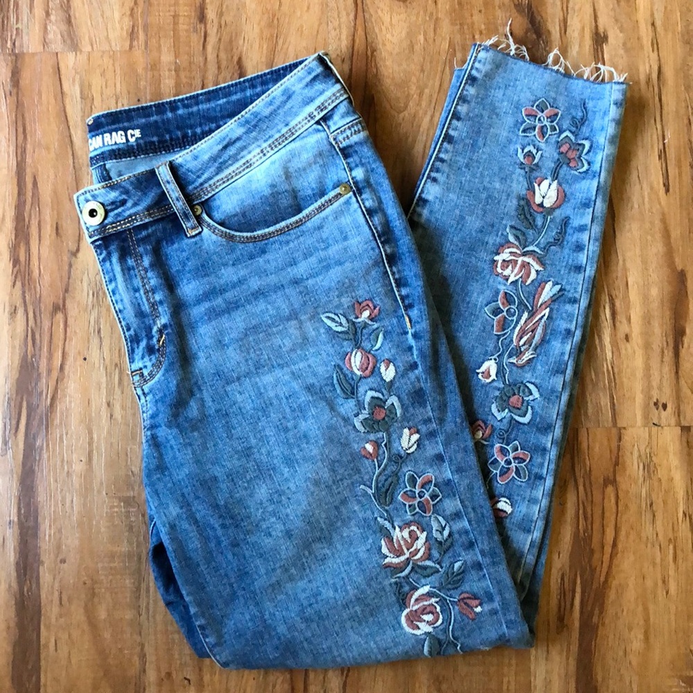 American Rag Embroidered Jeans